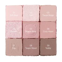 Палетка теней для макияжа глаз Dasique Shadow Palette 29 Mauve Bear