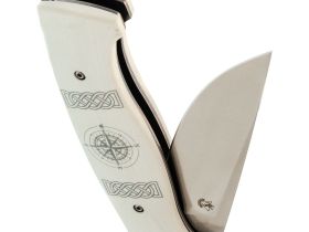 Складной нож Steelclaw "Поиск", сталь VG10, рукоять G10, белый