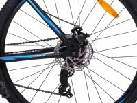 Горный велосипед Stels Navigator 700 MD 27.5 F020, год 2025, цвет Черный-Голубой, ростовка 21