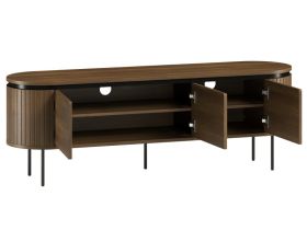 ТВ-тумба Кэрнс 160x55 Древесный темный