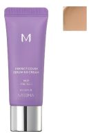Тональный крем с антивозрастной сывороткой M Perfect Cover Serum BB Cream SPF50+ PA++++ 20мл: 25 Warm Beige