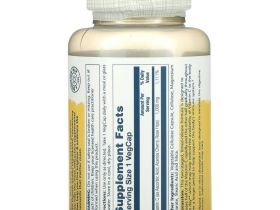 Solaray, Витамин C с замедленным высвобождением, 1000 мг, 100 вегетарианских капсул