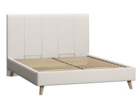 Кровать Шерона-Н 160 Букле Молочный