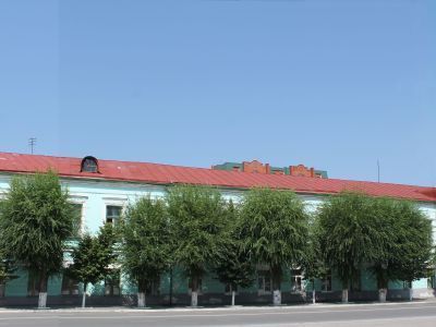 Здание техникума, бывшего училища, в котором учились писатели Н.А.Панов, А.Н.Толстой, С.Г.Григорьев