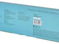 Клавиатура проводная Оклик 120M Чёрная