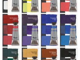 Набор гуаши Pinax 12 цв в тубах 15 мл