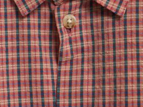 Рубашка из ткани с жатым эффектом для мальчиков, Красный