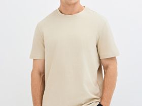 Базовая футболка, Бежевый