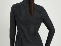 Водолазка приталенного силуэта с добавлением кашем