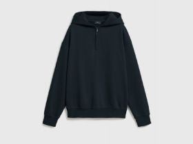 Толстовка с капюшоном на молнии, Черный