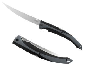 Складной филейный нож Kershaw 6.25" Fillet K1258, сталь 420J2, складной рыболовный нож, рукоять пластик/резина