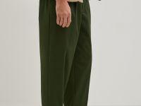 Брюки свободного кроя из хлопка