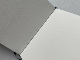 Скетчбук для акварели Potentate "Джинс" LX-12 12х12 см 24 л 300 г хлопок, с резинкой