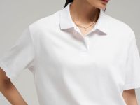 Свободное поло comfort fit из хлопкового джерси