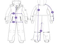 Комбинезон текстильный с полиуретановым покрытием для мальчиков