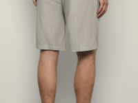 Шорты на резинке с добавлением льна