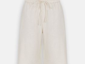 Льняные шорты женские стиля casual