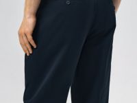 Брюки из твила, Синий