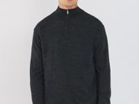 Джемпер из шерсти мериноса, Серый