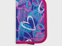 Пенал текстильный с наполнением для девочек