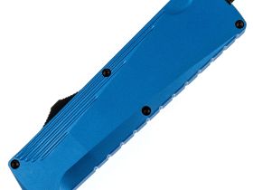 Автоматический нож Daggerr Кощей Blue BW, сталь D2, рукоять алюминий