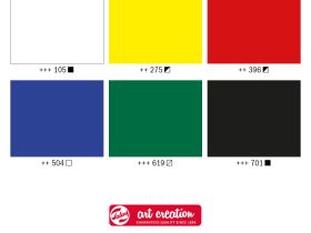 Набор акрила Talens "Art Creation" 6 цв*75 мл