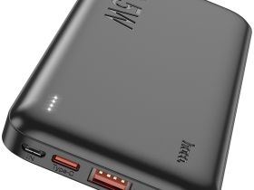 Портативное зарядное устройство Hoco J101 Astute 10 000 мАч Чёрное
