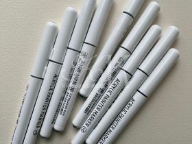 Набор маркеров акриловые Languo, 9 цветов, сине-зеленые оттенки