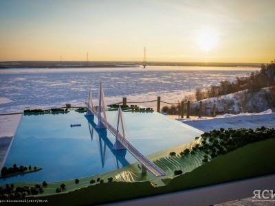 На строительство моста через реку Лену предусмотрено 45 млрд рублей федеральных средств