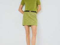 Джемпер с кашемиром, Зеленый