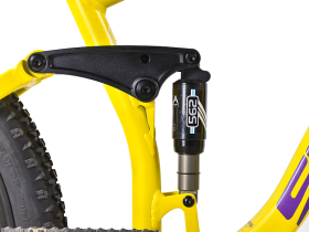 Велосипеды Двухподвесы Stark Tactic FS LT 27.5 HD, год 2024, цвет Желтый-Фиолетовый, ростовка 20