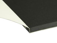 Альбом-склейка для смешанных техник Clairefontaine "Paint'ON Noir" А3 20 л 250 г, черная