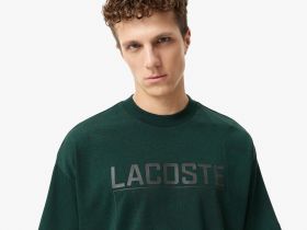Мужская футболка Lacoste оверсайз