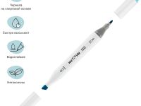 Набор маркеров для скетчинга MESHU 6 цв, морские цвета