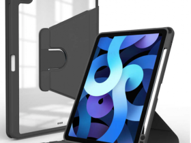 Чехол-книжка WIWU Waltz Rotative Case для Apple iPad Pro 11" (2020-2021) (полиуретан с подставкой) (черный)