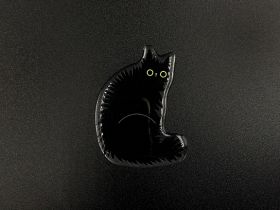 Стикер объемный "Тревожный котик Феликс"