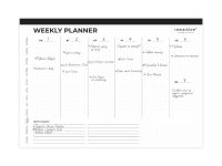 Настольный отрывной планер по неделям Remarklee