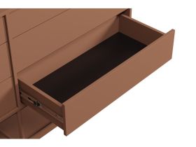 Комод Изи 158x91 Терракотовый