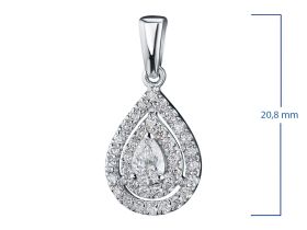 Подвеска из серебра э0612пд05190600