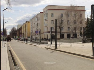 Жилой дом завода Горного оборудования (архитектор А.И. Филонов)