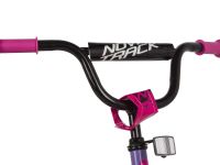 Детский велосипед Novatrack Strike 16, год 2022, цвет Фиолетовый