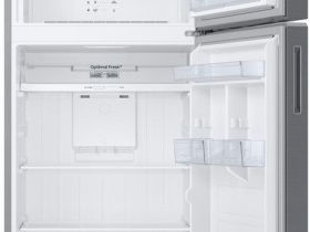 Холодильник Samsung с верхней морозильной камерой и с технологией SpaceMax™, RT6300C, 411 л серебристый