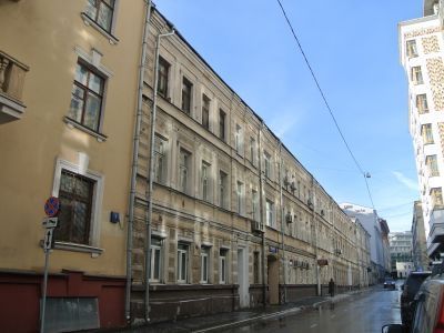 Доходные дома Н.М.Борщова, конец XIX века, архитекторы И.И.Поздеев, С.Е.Ованесьянц