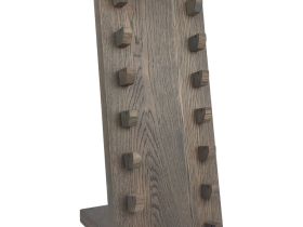 Подставка для коллекции из 7-ми ножей Woodinhome HKS0207OG, дуб, серый