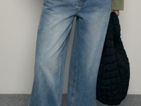 Джинсы loose fit женские