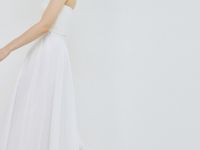 Юбка миди, Белый