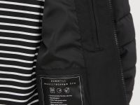 Утепленная стеганая куртка-бомбер