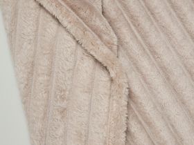 Плед Soft strip, светло-бежевый