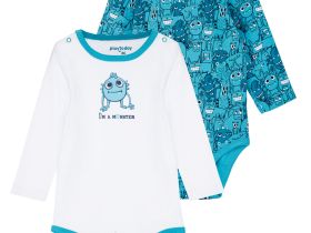 Боди детское трикотажное для мальчиков, 2 шт в комплекте