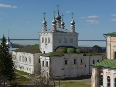 Всехсвятская церковь с трапезной палатой и частью Гефсимании